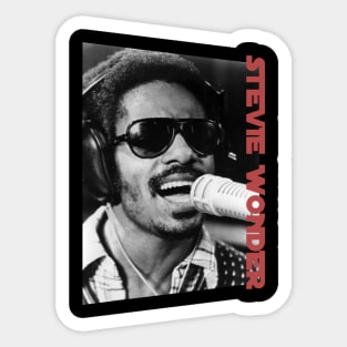 soul stevie wonder Sticker